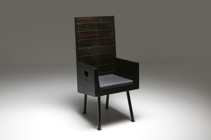 Modernist armchair by Dom Hans van der Laan from the 1960s