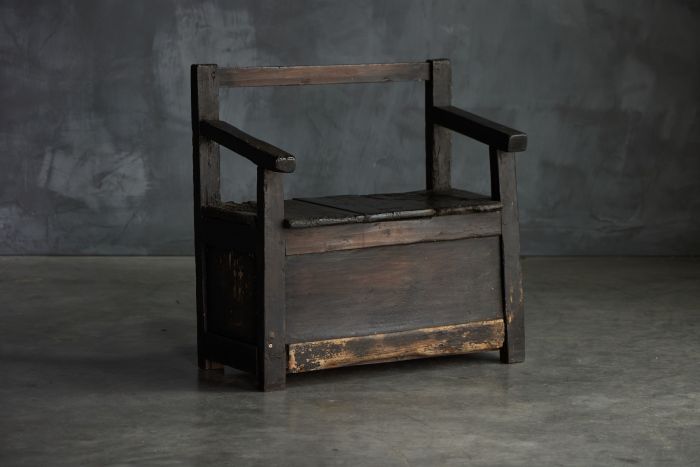 Naive wabi sabi bench from the nineteenth century