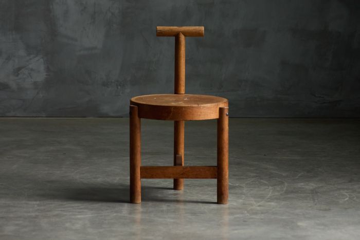 One off prototype stool designed by Johan Rutjes and Wim den Boon in 1958