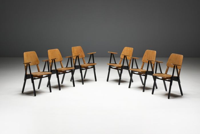 Palais de Tokyo armchair by Ermeloo and Zwager 1950s