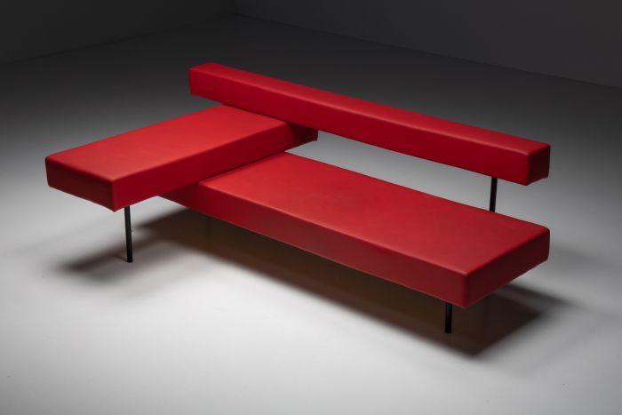 Postmodern architectural sofa from the 2000s