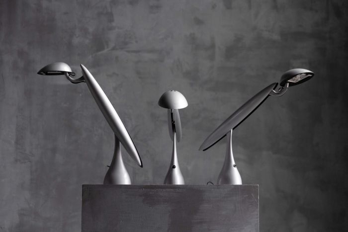 Postmodern Heron desk lamp designed by Isao Hosoe for Luxo, 1990s
