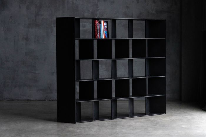 Postmodern modular bookcase from the 1980s