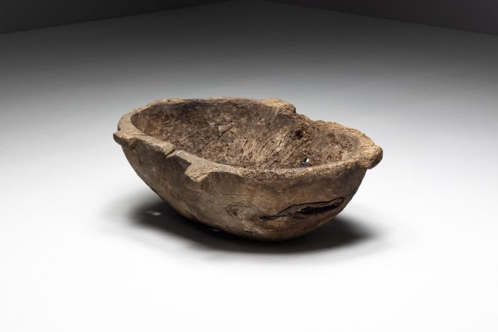 Primitive wabi sabi bowl 19th century