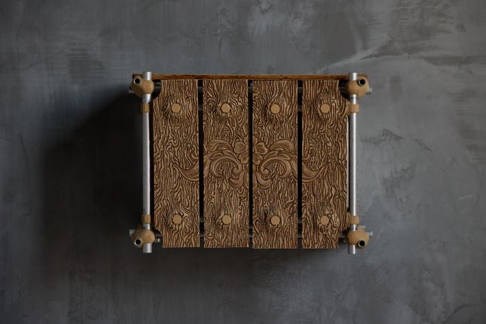 Rosewood cabinet designed by Schimmel and Schweikle in 2020