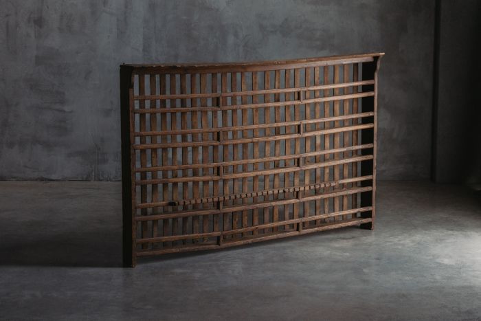 Rural travail populaire shelving unit 19th century