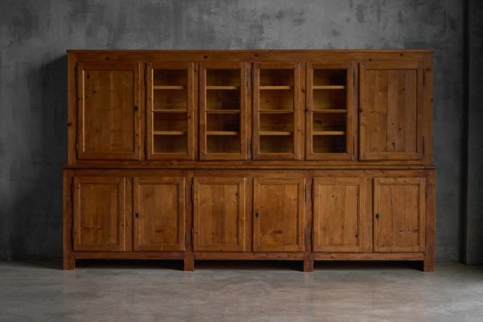 Rustic Art Populaire hutch France late 19th century cabine