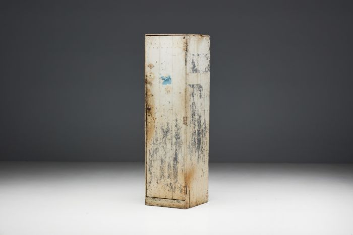 Rustic primitive cabinet from the nineteenth century