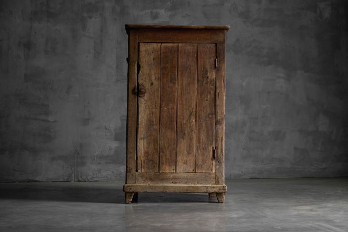 Rustic vernacular cabinet from the 19th century
