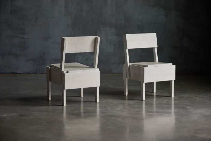 Sedia 1 chairs by Enzo Mari for Artek from 2010