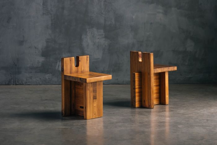 SESC stools by Lina Bo Bardi for SESC Pompeia 1970s