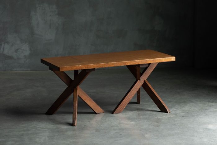 Side table designed by Charlotte Perriand for Hotel Les Trois Arcs in the 1960s