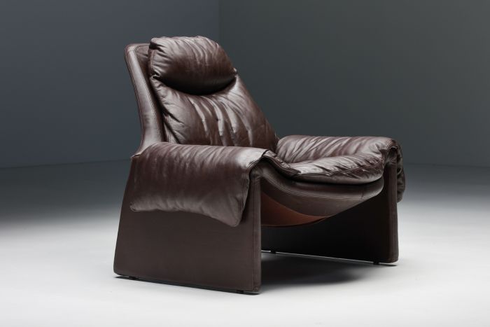 Vittorio Introini P60 lounge chair for Saporiti from 1969
