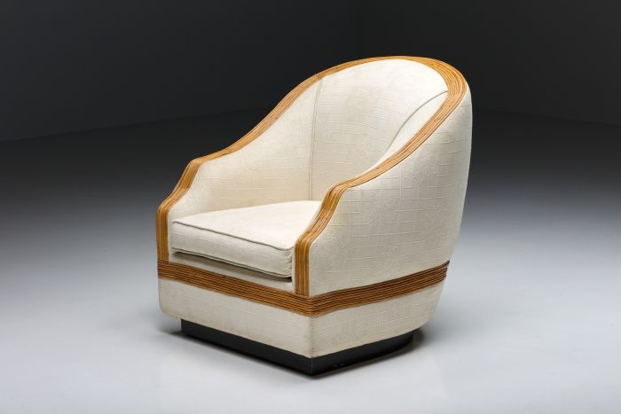 Vivai del Sud bergere chair from the 1970s