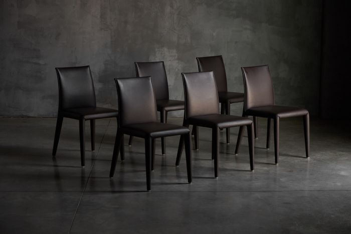 Vol Au Vent dining chairs designed by Mario Bellini for B&B Italia in the 2000s