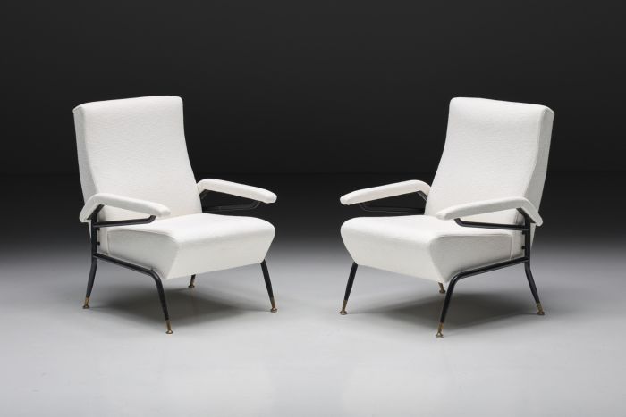 Wim Rietveld inspired armchairs from the 1970s