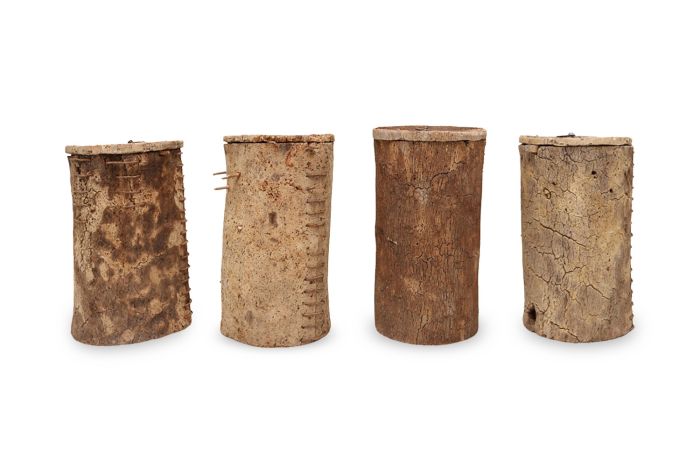 Wabi Sabi Bee Hives Stools - 1880s
