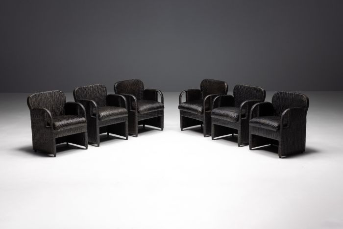 Modern Tlinkit armchairs from 1990s design