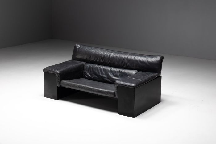 Postmodern Brigadier loveseats from the 1980s style