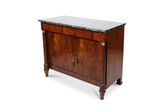 French Empire Walnut Chest - 1810s