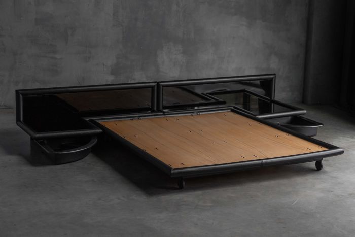 ‘Morna’ Bed by Afra & Tobia Scarpa for Molteni, Italy - 1972