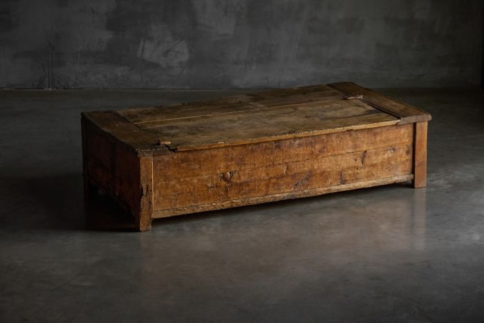 Vernacular Rustic Chest Coffee Table, France - 20th Century