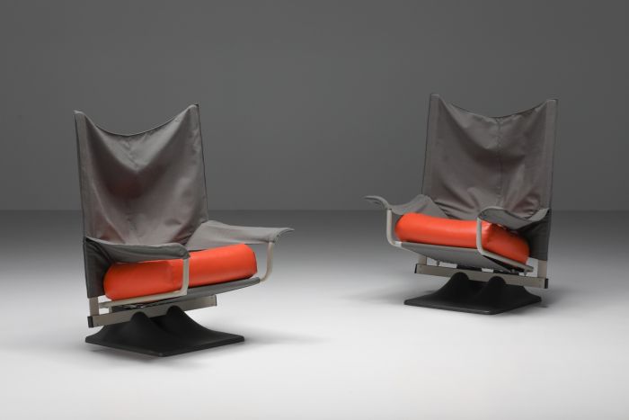Lounge Chairs 'Aeo' by Paolo Deganello for Cassina - 1973