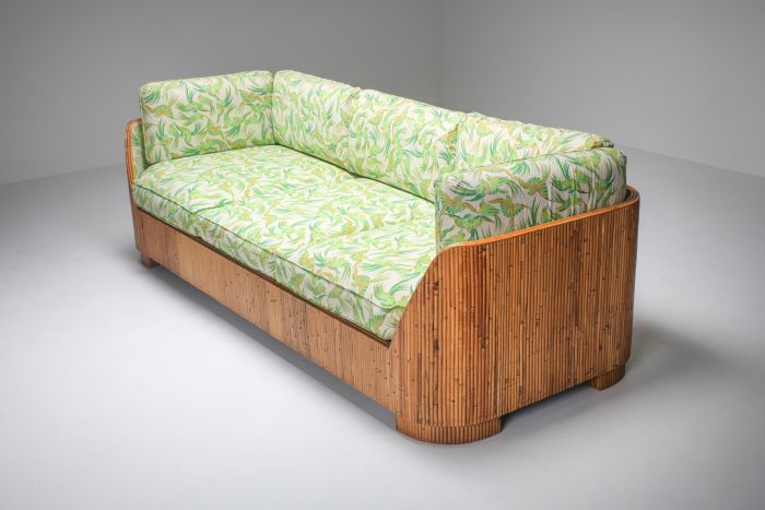 Bamboo Couch by Vivai del Sud - 1970's