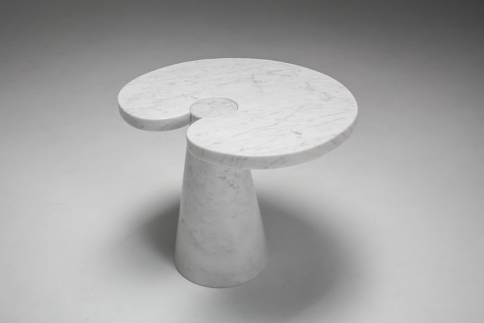 Mangiarotti Carrara Marble Side Table 'Eros series' for Skipper - 1970's