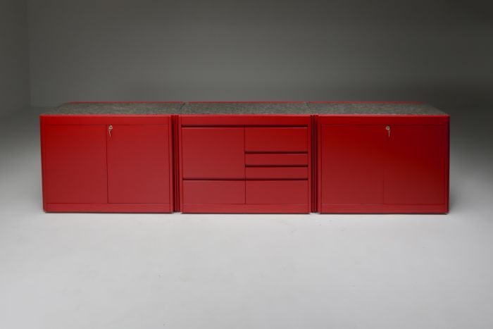 4D Sideboard by Angelo Mangiarotti for Molteni - 1970s