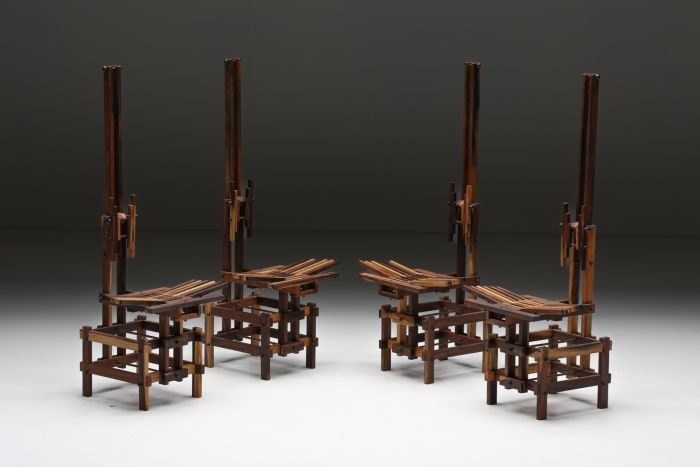 Anacleto Spazzapan Sculptural Chairs - 2000's