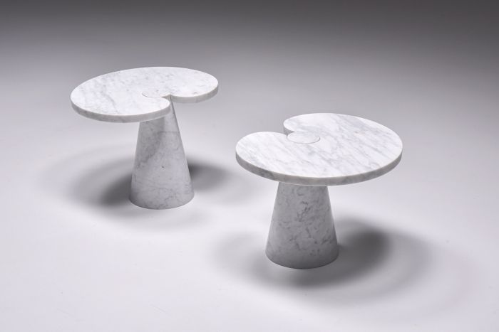 Mangiarotti Side Table in Carrara Marble - 1971