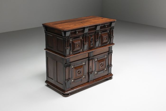 Dutch Antique Highboard - 17th Century