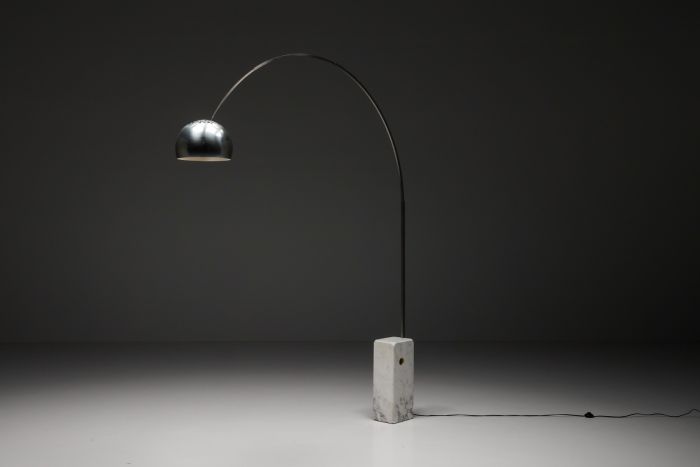 Castiglioni & Giacomo Arco Floor Lamp Flos - 1962