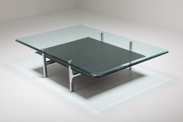 B&B Italia 'Diesis' Two-Tier Coffee Table - 1970's