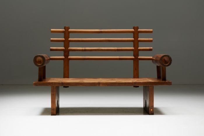 Bamboo Bench - 20th Century