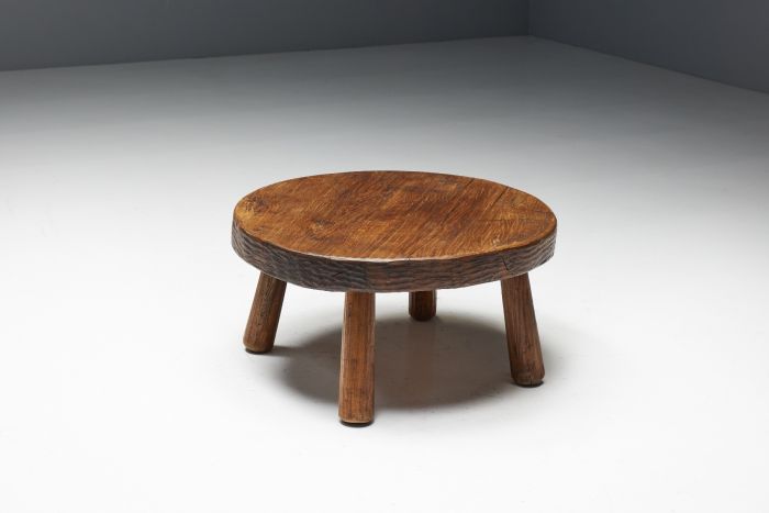 Brutalist Folk Art Coffee Table - 19th Century 