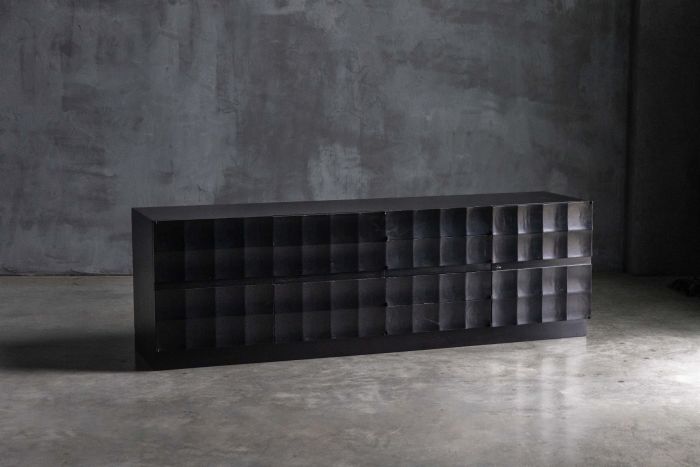 Brutalist Sideboard by De Coene - 1970s