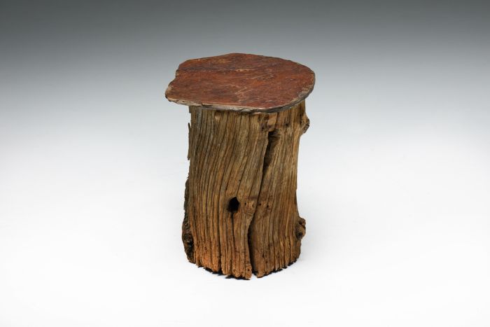 Brutalist Travail Populaire Side Table - Early 20th Century