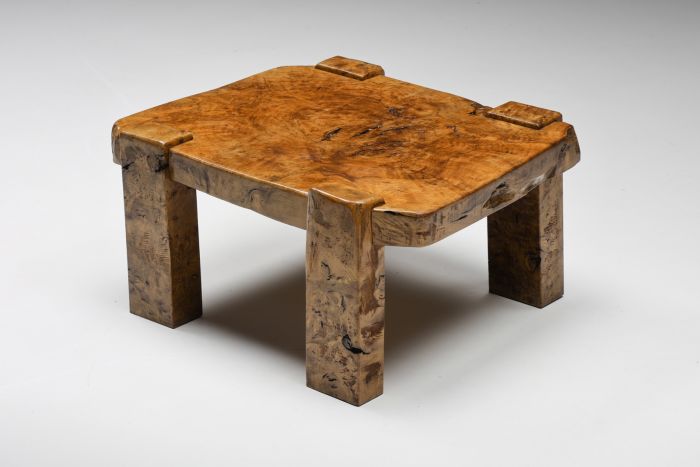 Wabi Sabi  Square Coffee Table - 1930's