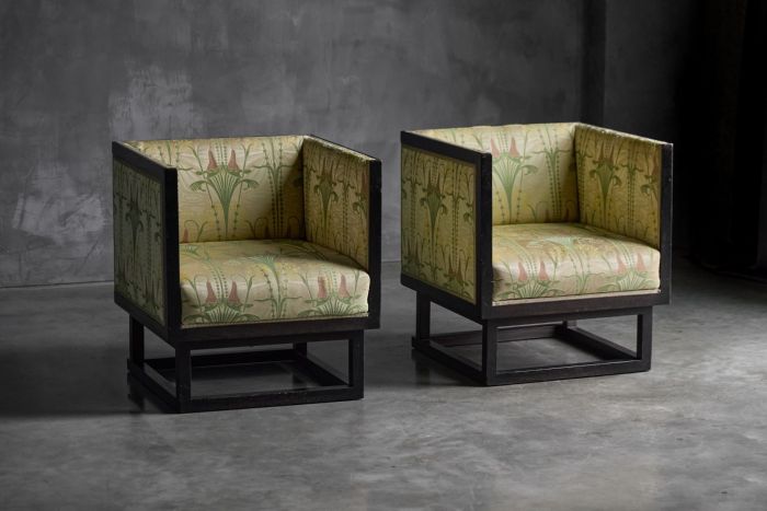 Cabinet Armchairs by Josef Hoffmann, Austria – 1903