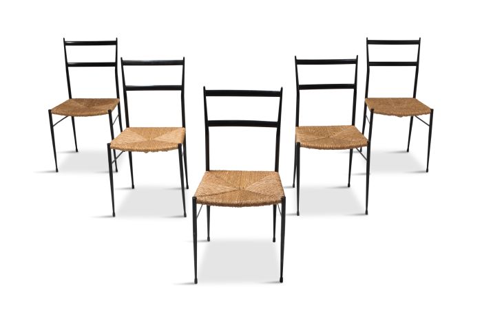 Gio Ponti Superleggera Dining Chairs Edition 'De Bijenkorf' - 1969