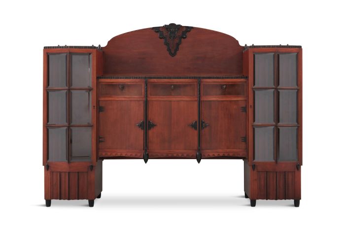 Amsterdam School Mahogany Sideboard by Atelier Speelman -1925