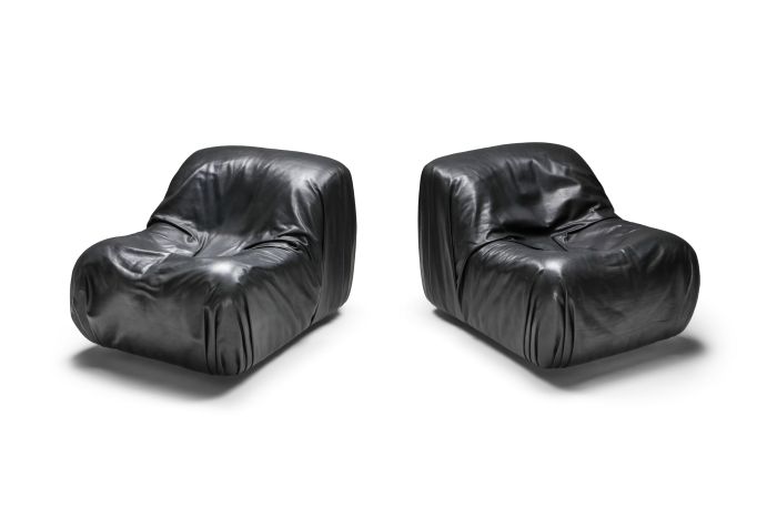 De Sede DS 41 Lounge Chair in High Quality Black Leather - 1970's