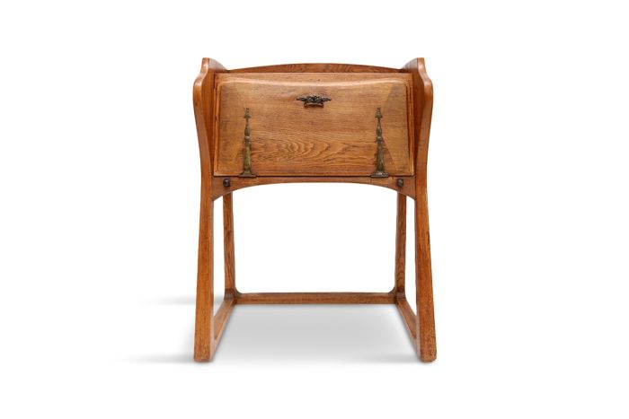 Antique Oak Arts & Crafts Secretaire - 1910s