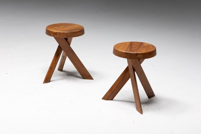 Pierre Chapo 'S31' Stools - 1970s