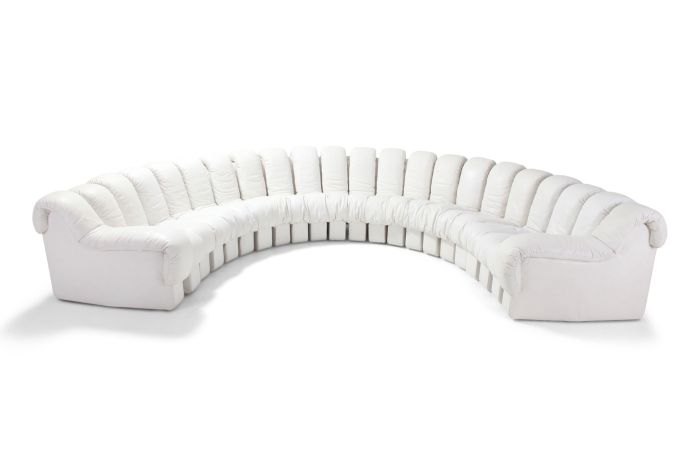 Non Stop 'Snake' Sectional Sofa DS-600 by De Sede Switzerland - 1980s