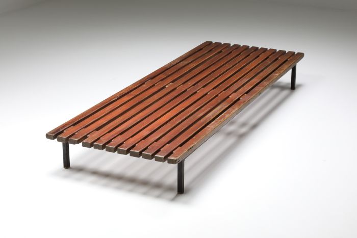 Charlotte Perriand 'Cansado' low bench - 1958