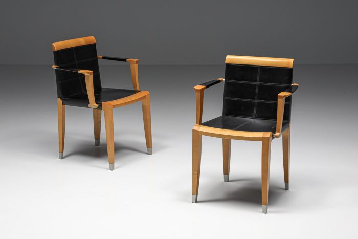 Giorgetti Set of 'ARO' Armchairs by Chi Wing Lo - 1995