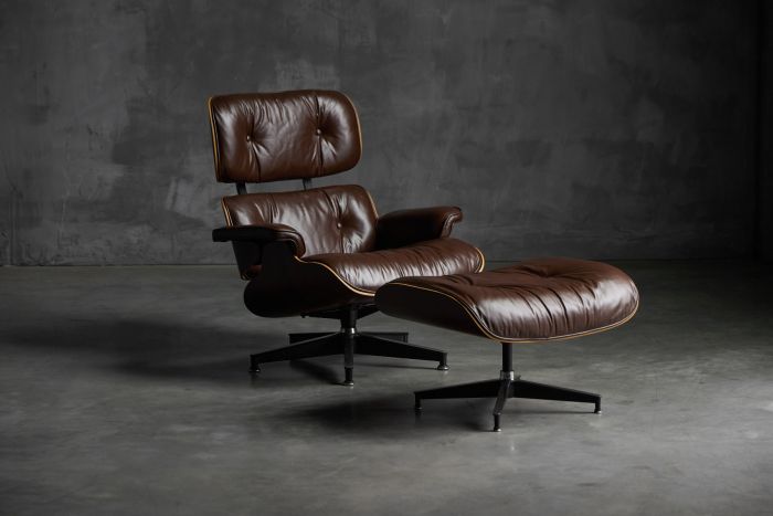 Lounge Chair with Ottoman by Charles and Ray Eames for Herman Miller - 1970s